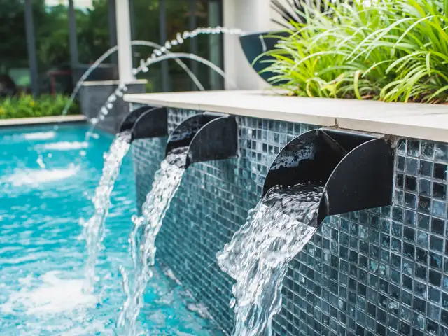 Water feature built by Waterscapes Backyard Resorts in Middle Tennessee