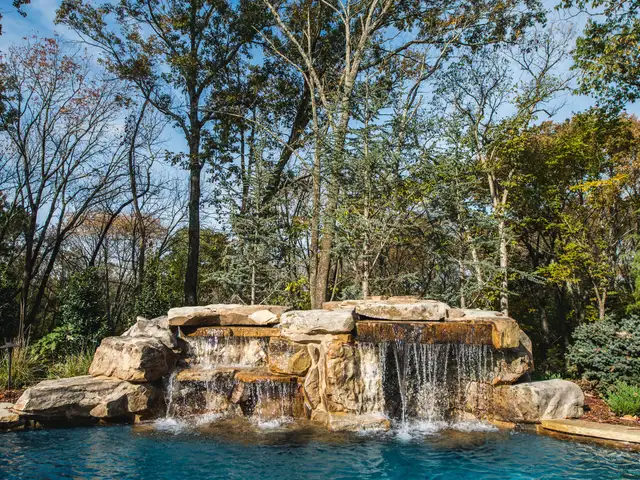 Water feature built by Waterscapes Backyard Resorts in Middle Tennessee