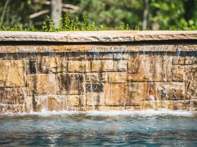 Water feature built by Waterscapes Backyard Resorts in Middle Tennessee