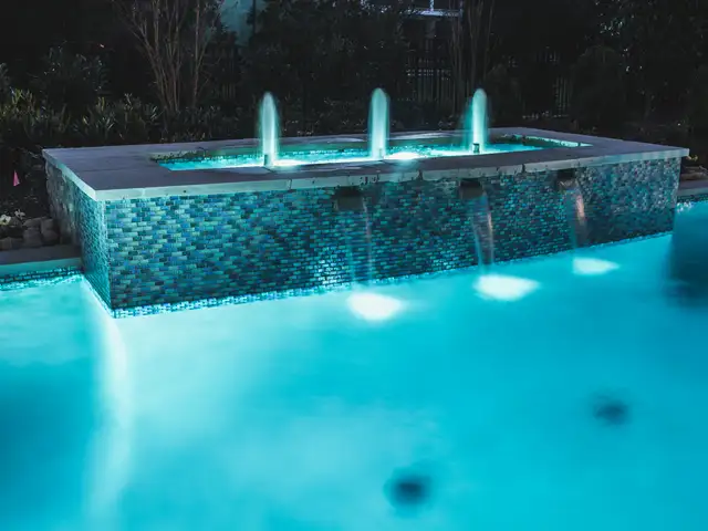 Water feature built by Waterscapes Backyard Resorts in Middle Tennessee