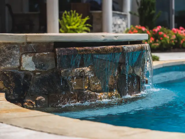 Water feature built by Waterscapes Backyard Resorts in Middle Tennessee