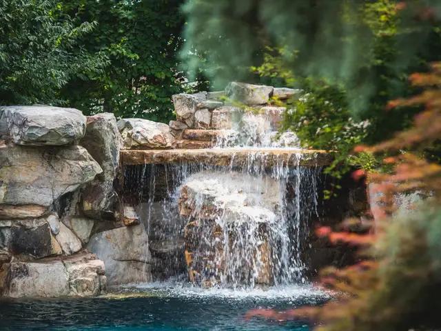 Water feature built by Waterscapes Backyard Resorts in Middle Tennessee