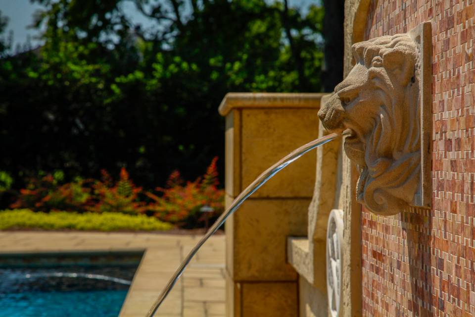 Water Fountains by best pool builder in Nashville, Clarksville and Franklin TN